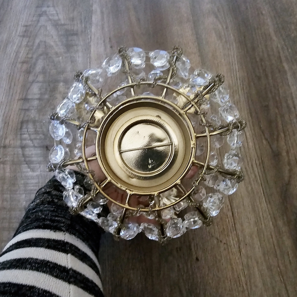 Crystal Pumpkin Candle Holder - Picture 5 of 5